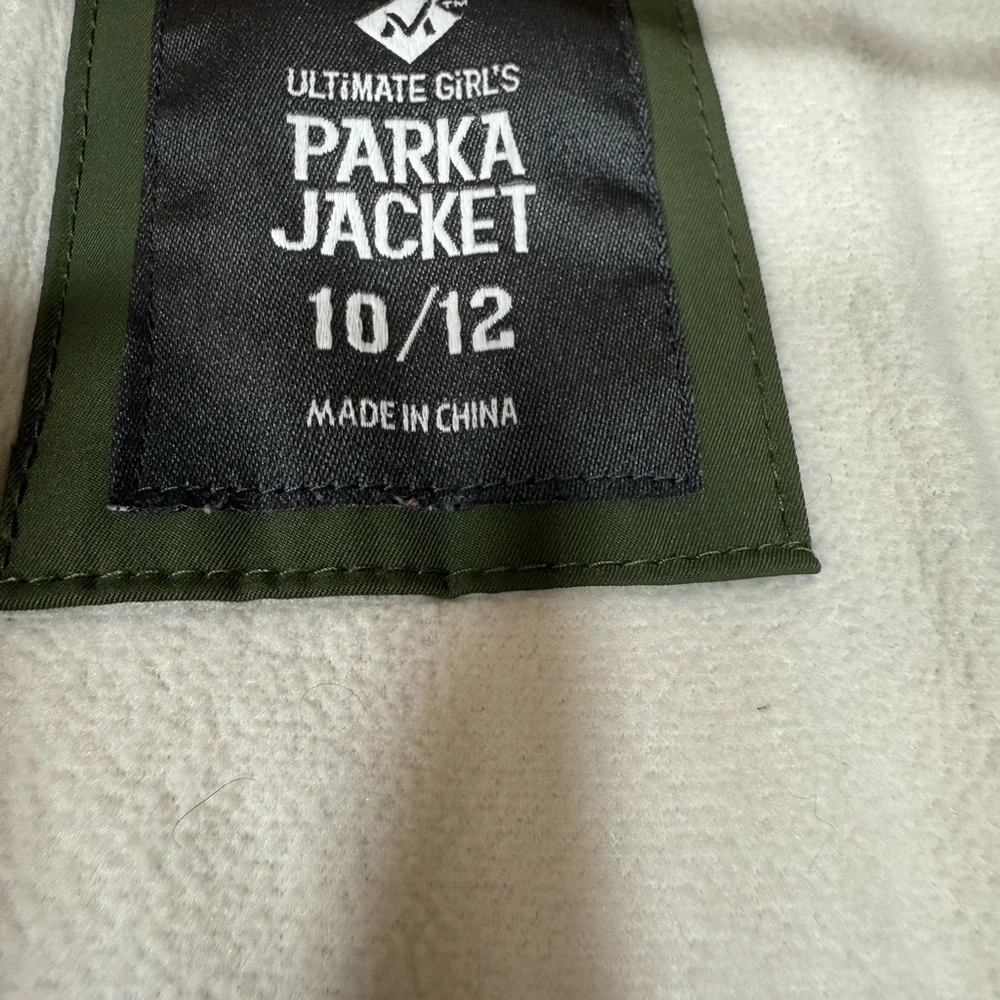 Olive Green Kids Raincoat
